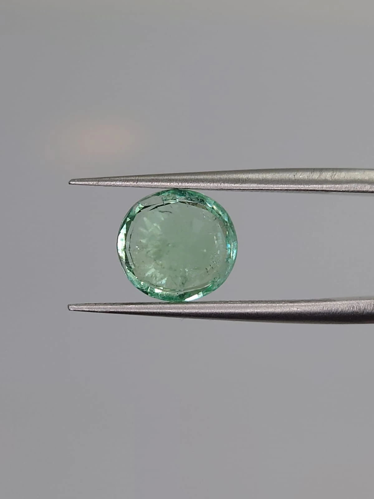 2.21ct Natural Round Panjshir Emerald From Afghanistan — view 5